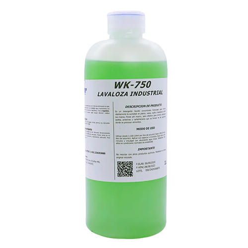 [LIQLAVCON010] Lavalozas industrial concentrado 1 litro WINKLER WK-750