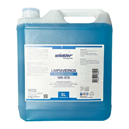 [LIQLIMCON005] Limpiavidrios concentrado 5 litros WINKLER WK-575