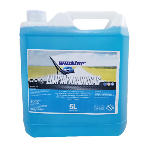 [LIQLIMPARA010] Líquido limpiaparabrisas sin espuma 5 litros WINKLER WK LPU