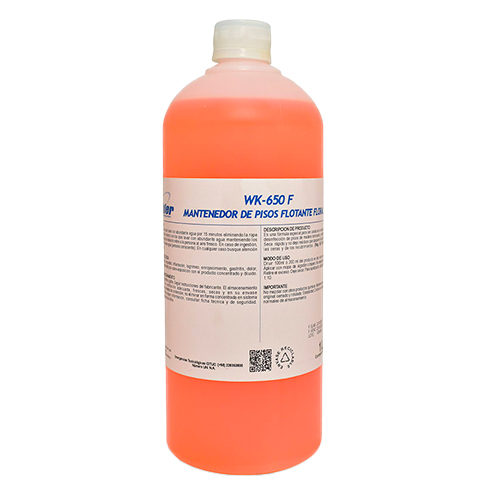 [LIQMANTEPISFLO010] Mantenedor de pisos flotantes aroma floral 1 litro WINKLER WK-650 F