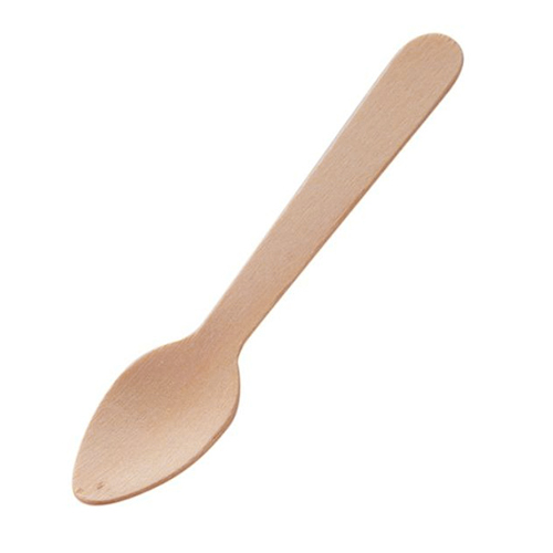 [MADCCACCA010] Cuchara de madera para café o té 110 mm embalaje 1000 uds. DPS