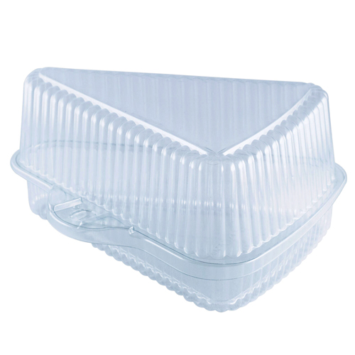 [TERMOPLAS060] Envase termoformado 7187 A (porción torta) DEANDESPAC  pack 100 uds. 