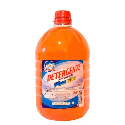 [LLABRDETY] Detergente líquido concentrado ropa Plus Ultra 5 litros LLABRÉS