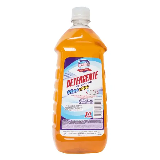 [LLABRDETH] Detergente líquido concentrado ropa Plus Ultra 1 litro LLABRÉS