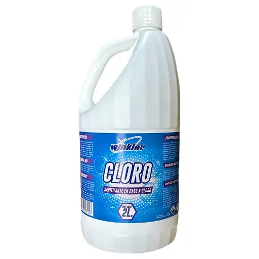 [LIQCLOHIP035] Cloro hipoclorito de sodio al 5% 2 litros WINKLER WK-CL5 