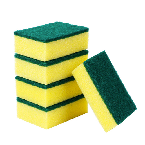 [ARTASEVAR020] Esponja lisa amarilla verde pack 5 uds.